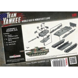 German Leopard 2 Panzer Zug (5) (TGBX01)