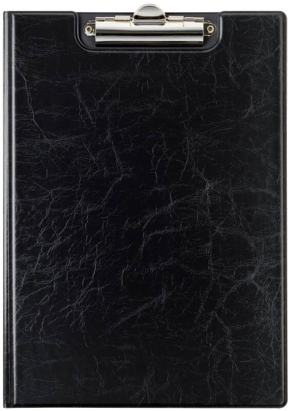 DURABLE Klemmbrettmappe DIN A4 Verstärkte Weichfolie Schwarz Hoch 235501