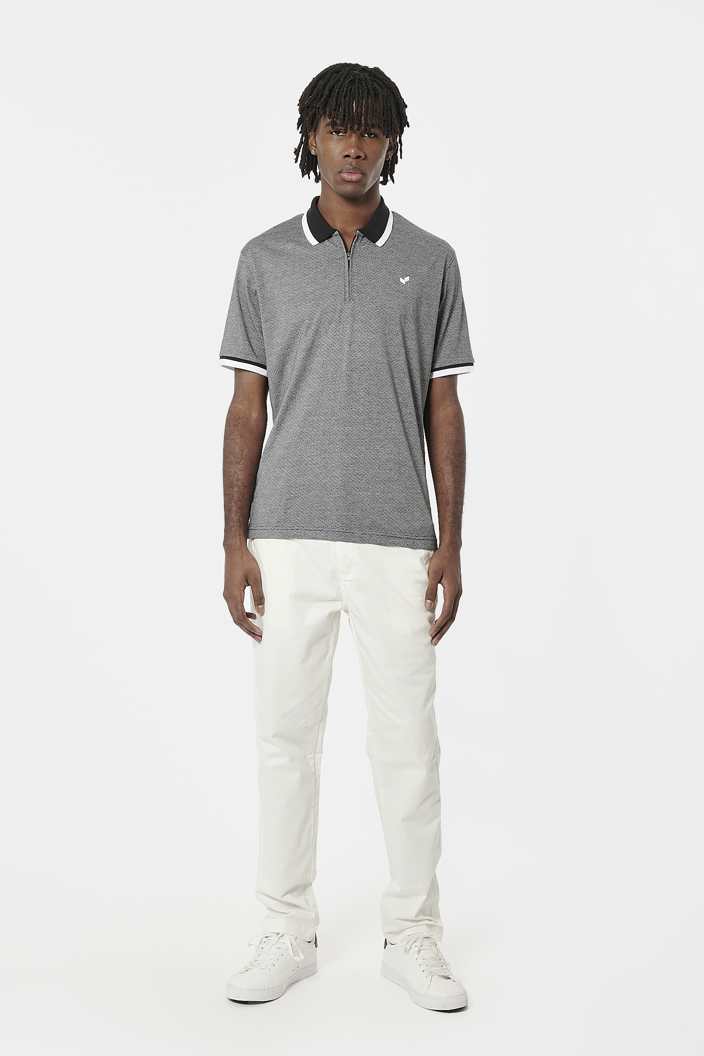 COLLA  Polo noir Homme