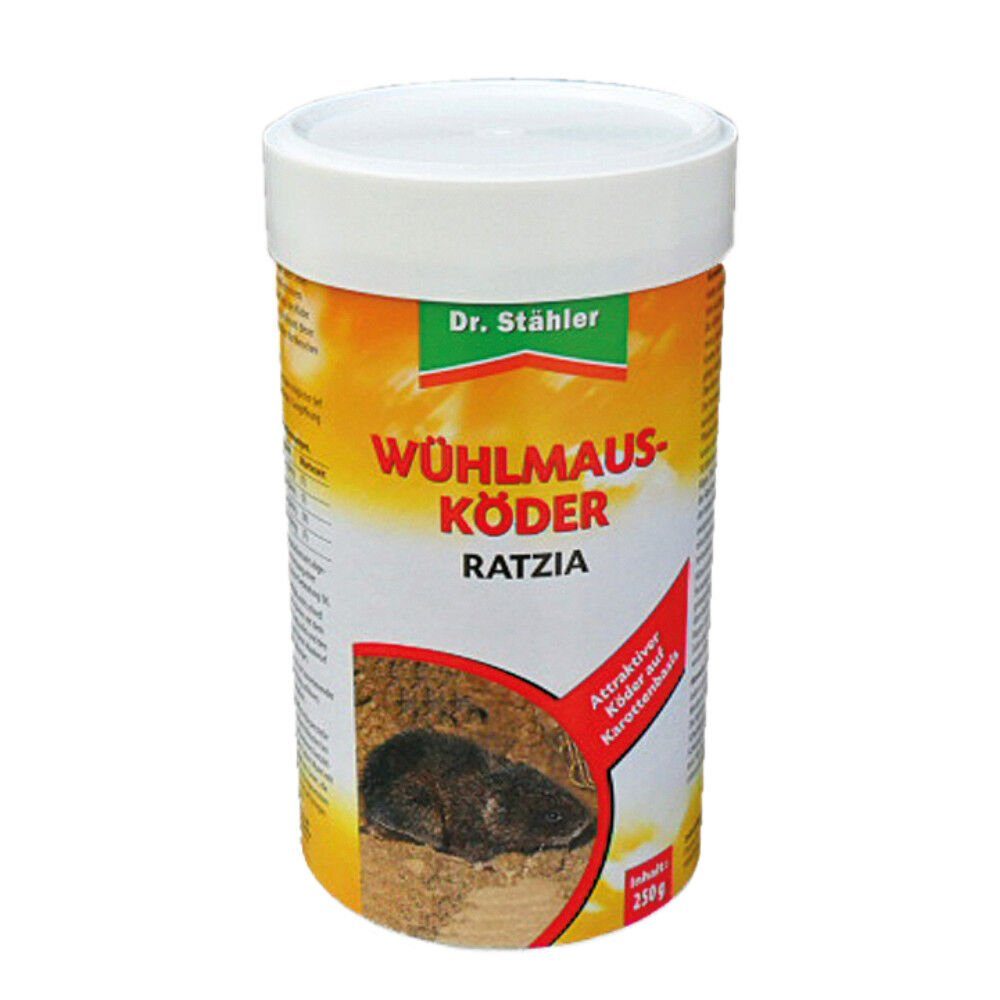 Dr. Stähler Gift-Wühlmausköder 250 g Wühlmausköder Ratzia Köder Wühlmäuse Dr. Stähler Wühlmaus Ex, 250 g