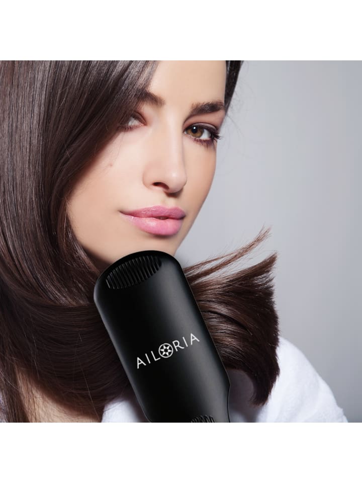 Ailoria FLAWLESS Ionische Haarglättungsbürste  in schwarz günstig kaufen onesize