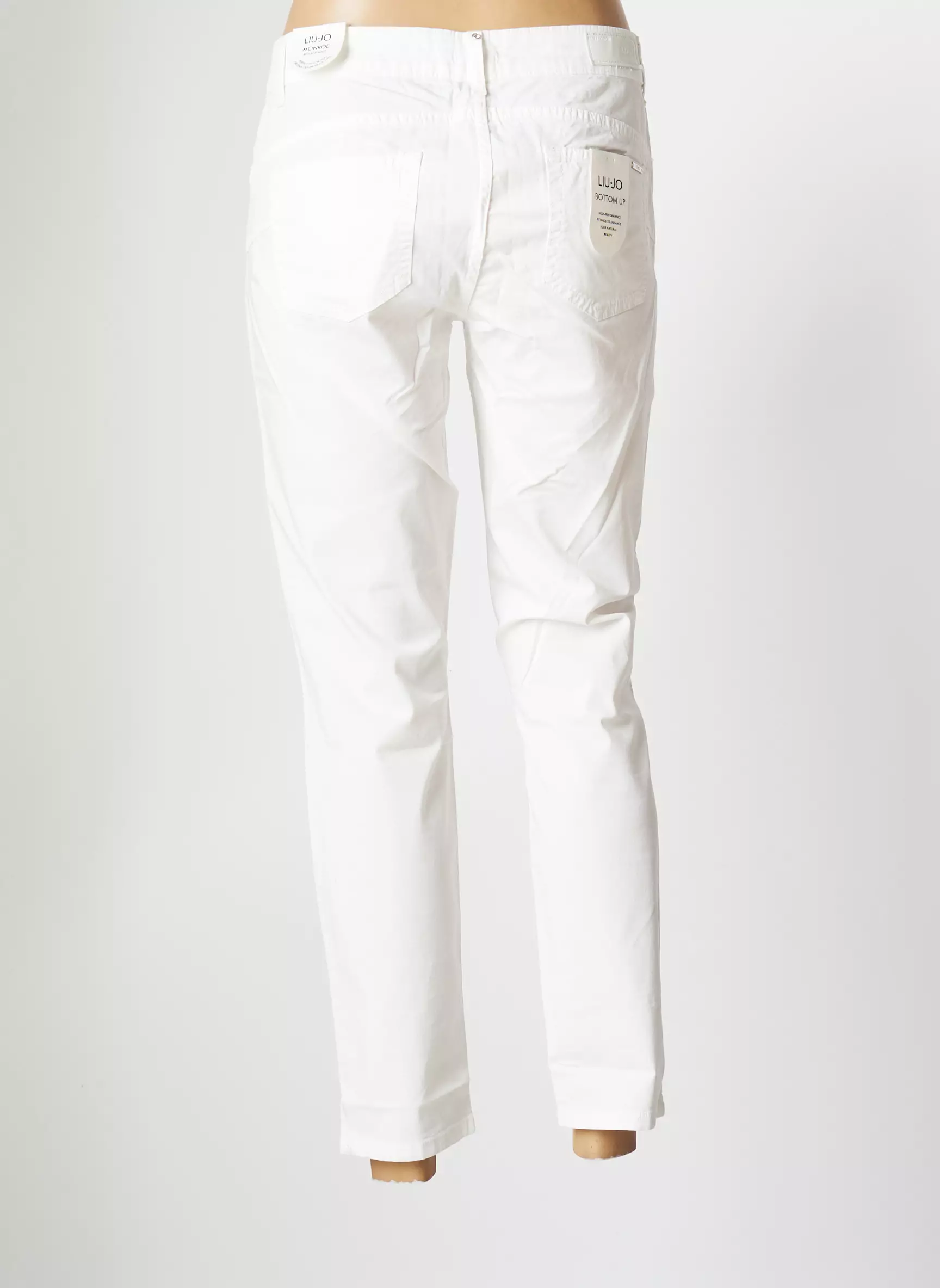 Liu Jo Pantalon7 8 Femme couleur blanc