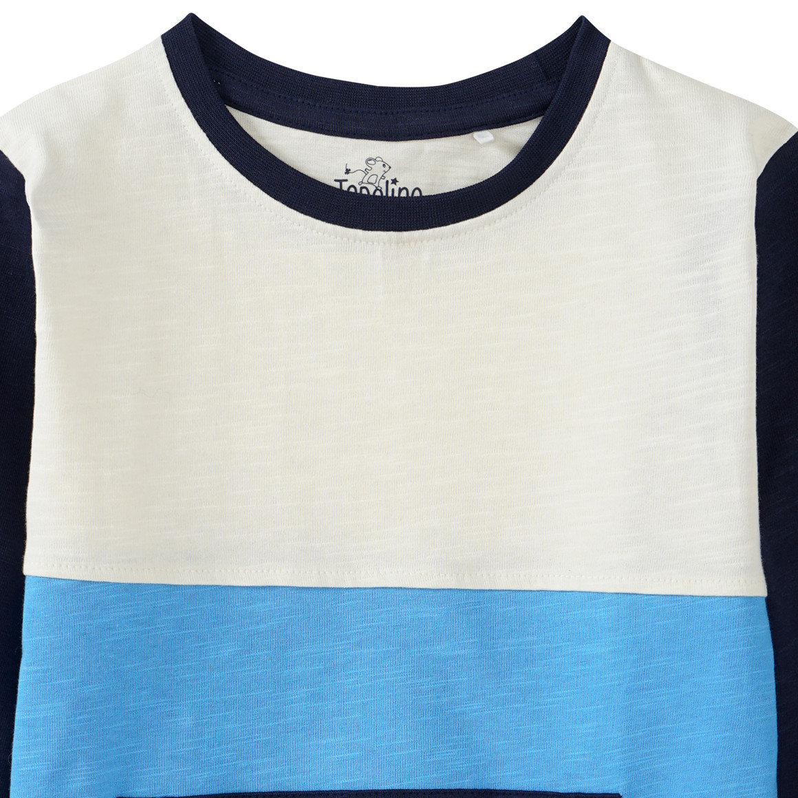 Jungen Langarmshirt mit Flammgarn