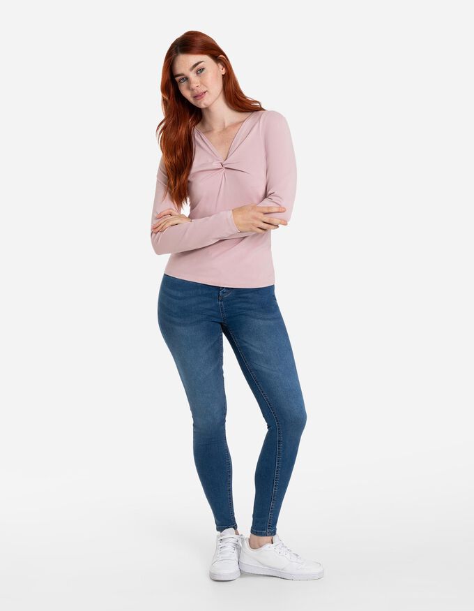 Langarmshirt - Knotendetail