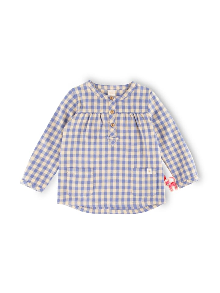 Sigikid Flanellbluse wild cat in blau günstig kaufen