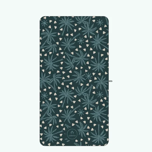 Matira - Green Rectangular Microfiber Towel