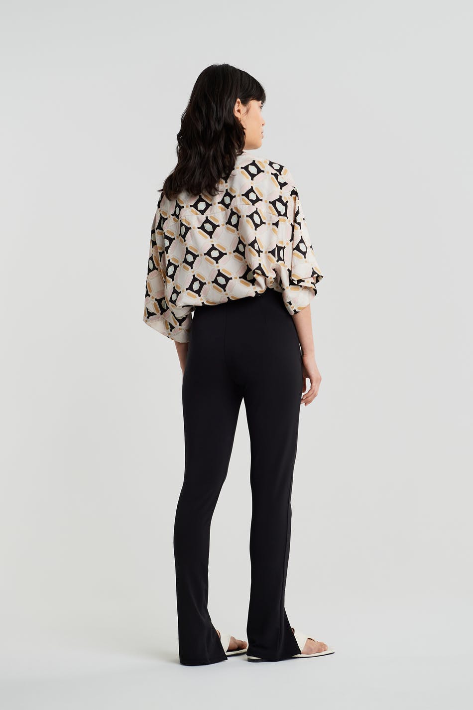 Jada petite slit leggings