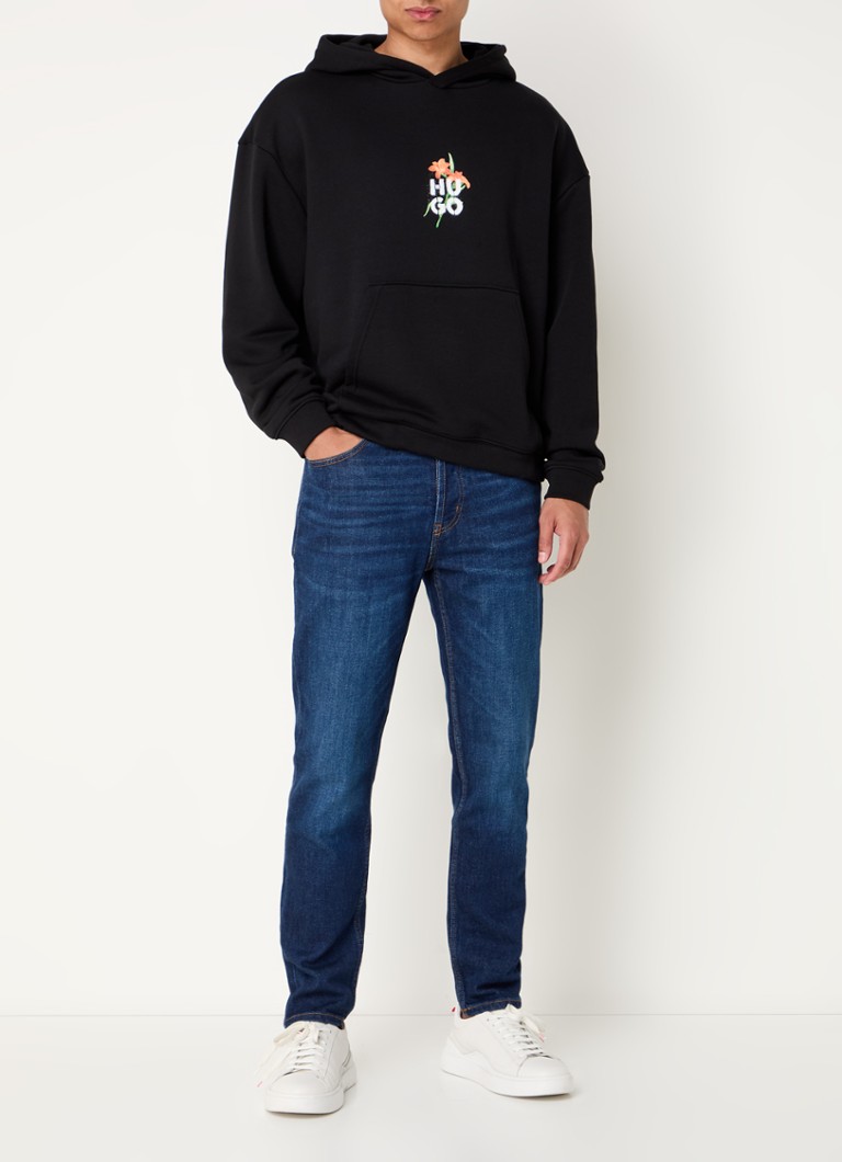 HUGO BOSS Diblossomy hoodie with logo and back print