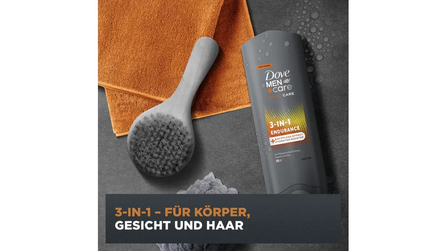 Dove Men+Care 3-in-1 Pflegedusche 3-in-1 Endurance 250 ml
