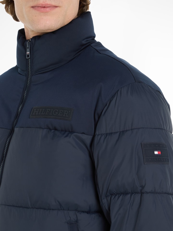 Tommy Hilfiger Winterjacke in Dunkelblau günstig kaufen