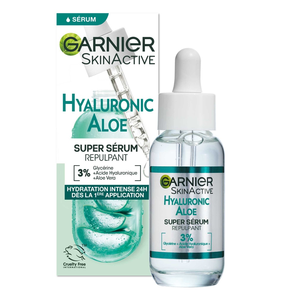 garnier SkinActive Super Sérum Repulpant Garnier Acide Hyaluronique & Aloe Vera