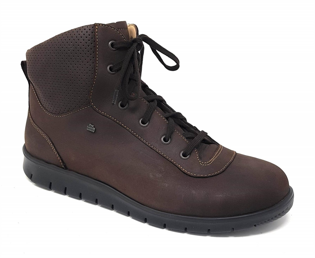 FINN COMFORT Schnür-Stiefeletten braun