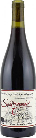 2021 Klingenberger Schlossberg Spätburgunder Dt. Qualitätswein trocken Bio - Weinbau Stritzinger