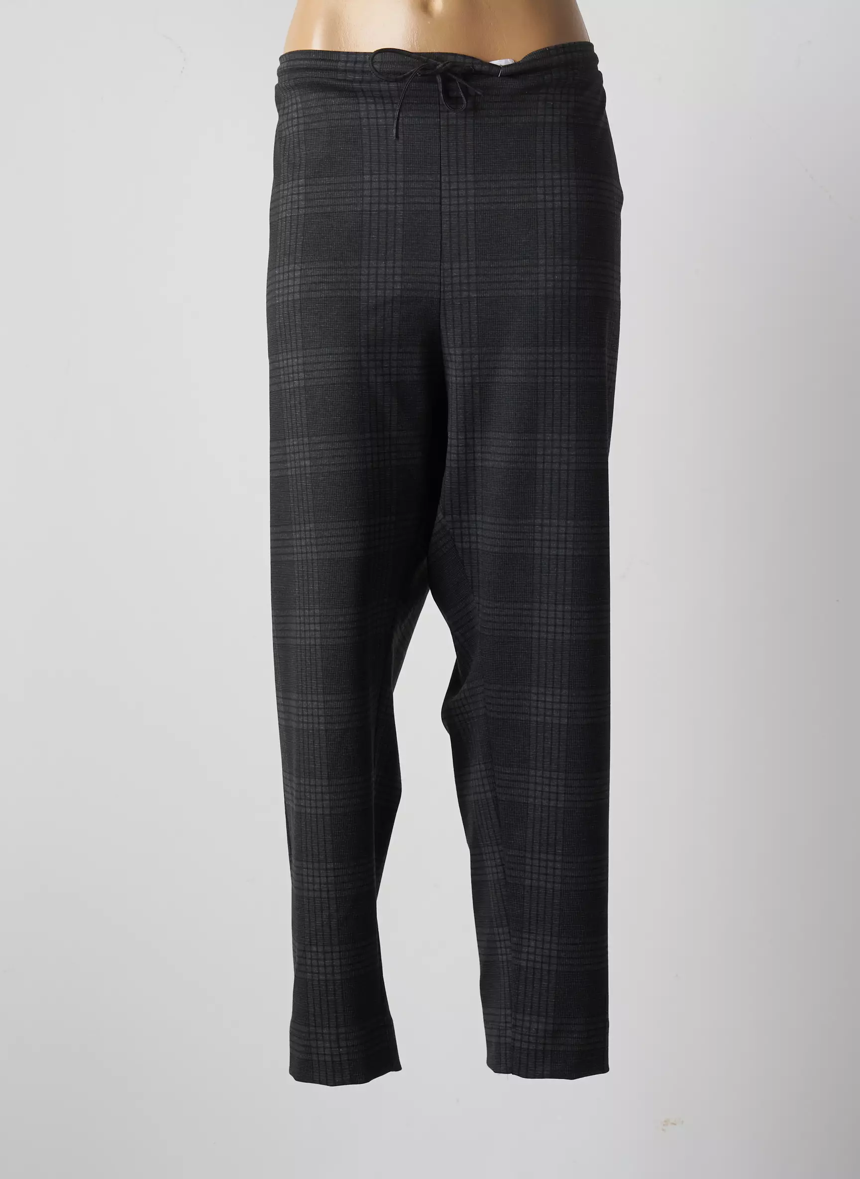 Franck Anna Pantalons Droits Femme couleur gris