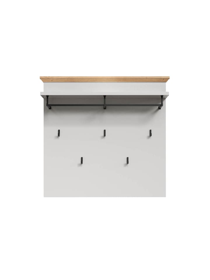ebuy24 Wandgarderobe Landside Grau 91 x 27 cm günstig kaufen onesize