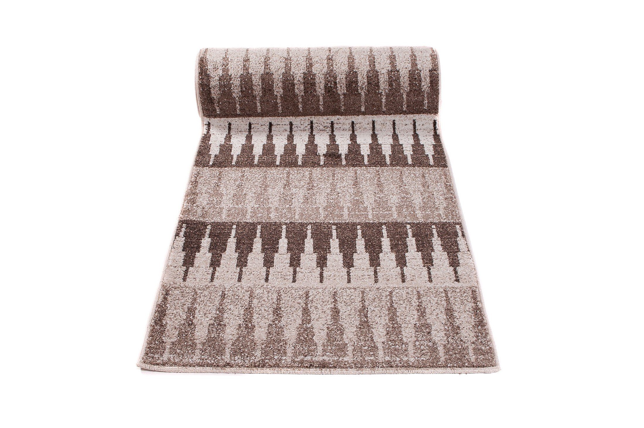 Läufer Läufer Flurläufer Modern für Vorzimmer, Küche - Beige, Mazovia, 70 x 100 cm, Kurzflor, Meterware, Höhe 10 mm, Kurzflor - niedrige Florhöhe