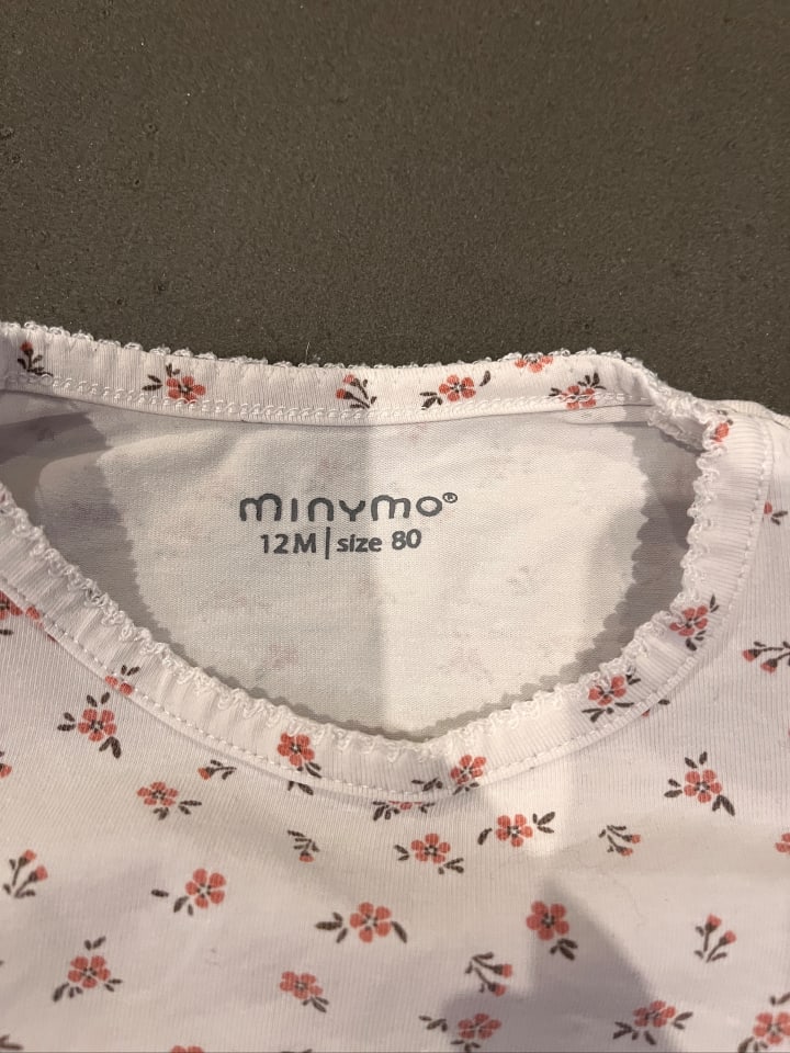 Minymo 2er-Set: Longsleeves in Rosa/ Creme günstig kaufen 80