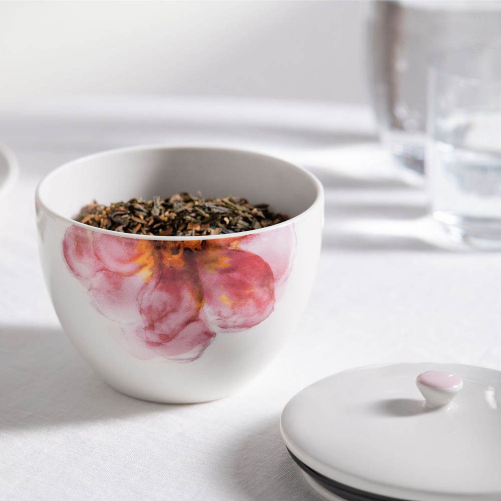 Villeroy & Boch Boîte à thé avec couvercle Rose Garden vaisselle