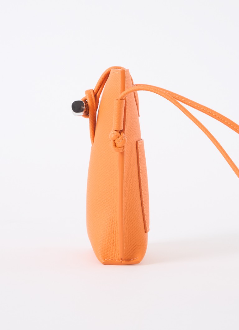 Longchamp Roseau nahkainen crossbody-puhelinkotelo