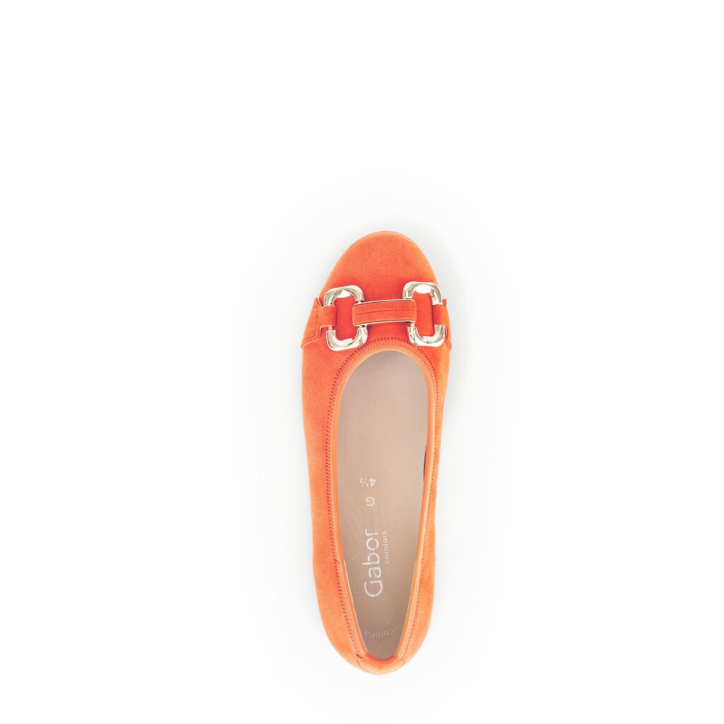 Gabor comfort Eleganter Ballerina orange
