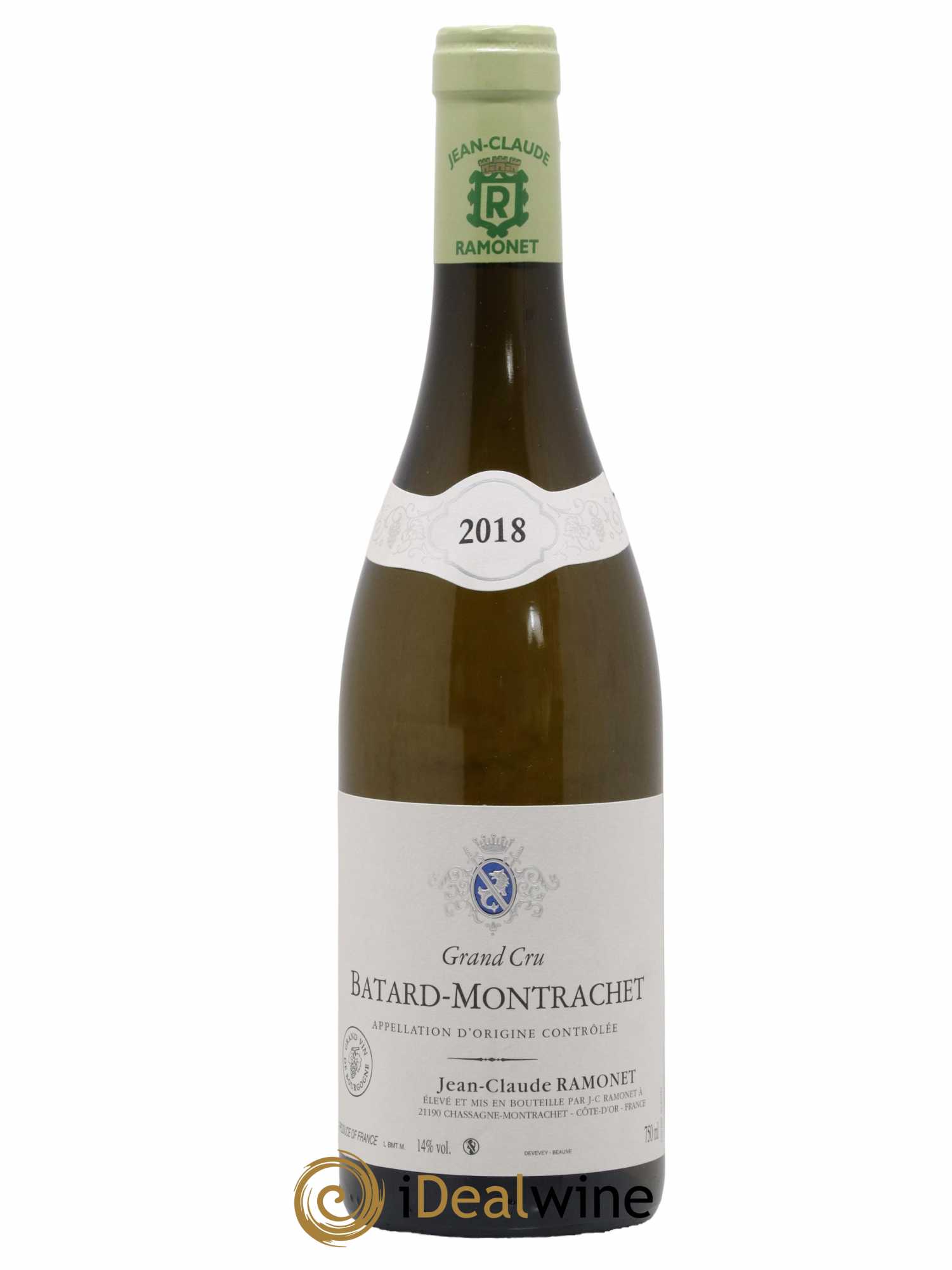 Bâtard-Montrachet Grand Cru Ramonet (Domaine)  2018 - Lot de 1 Bouteille