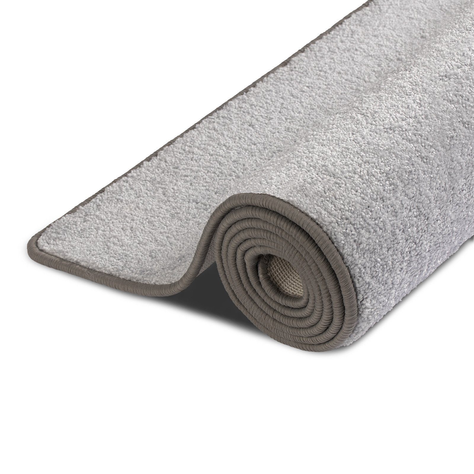Hochflor-Bettumrandung Marseille, Bettläufer in verschiedenen Farben Karat, Höhe 13.5 mm, (3-tlg), Velours