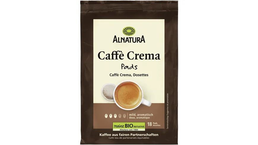 Alnatura Bio Caffè Crema-Pads 126 g