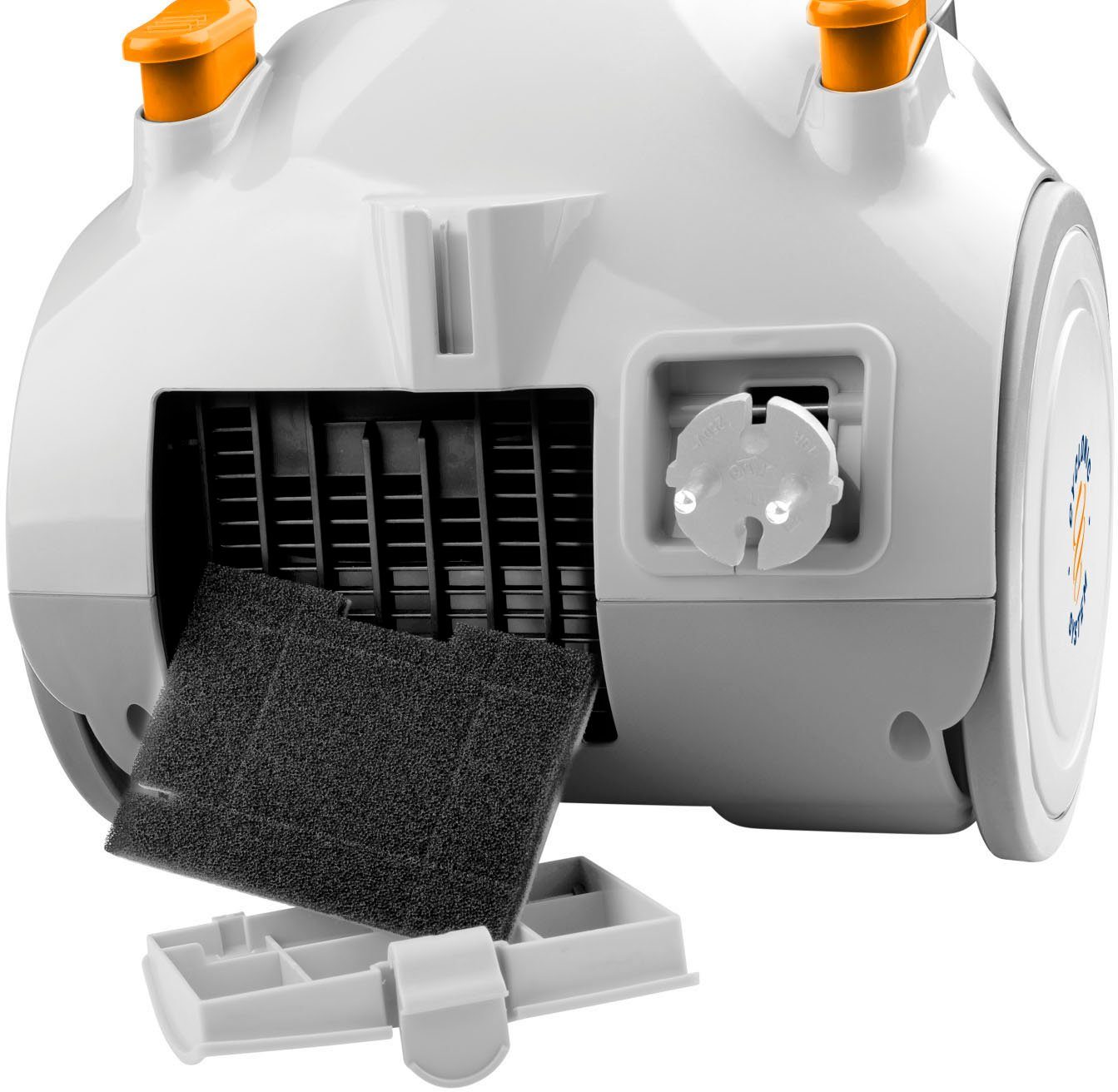 Hyundai Bodenstaubsauger VC009, 700 W, beutellos, ECOMotor, 2xHEPA-Filter, 1,5l Vo, 8m Aktion-Radius