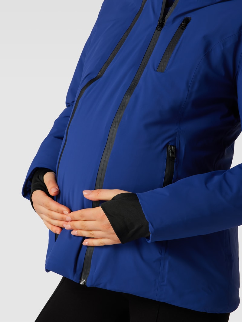 Umstands-Jacke mit Kapuze Modell 'Bella' in royalblau