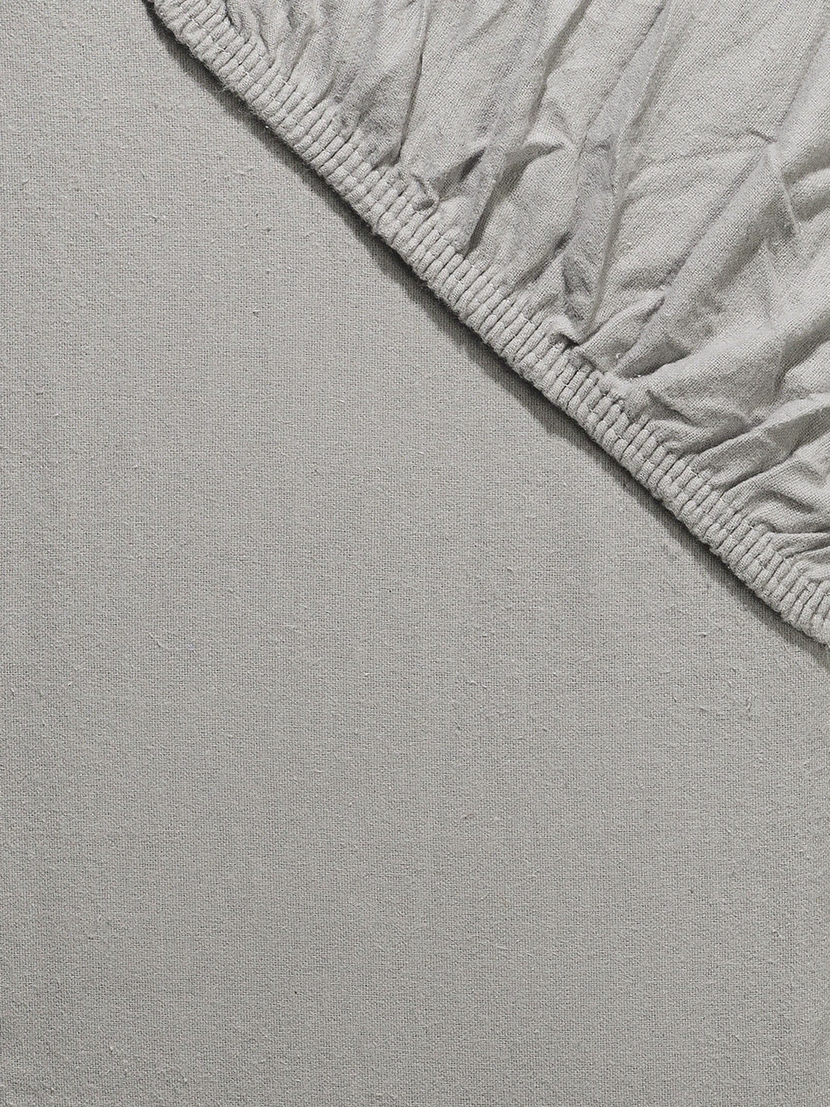 Arosa Flanell-Spannbetttuch, Sharkskin