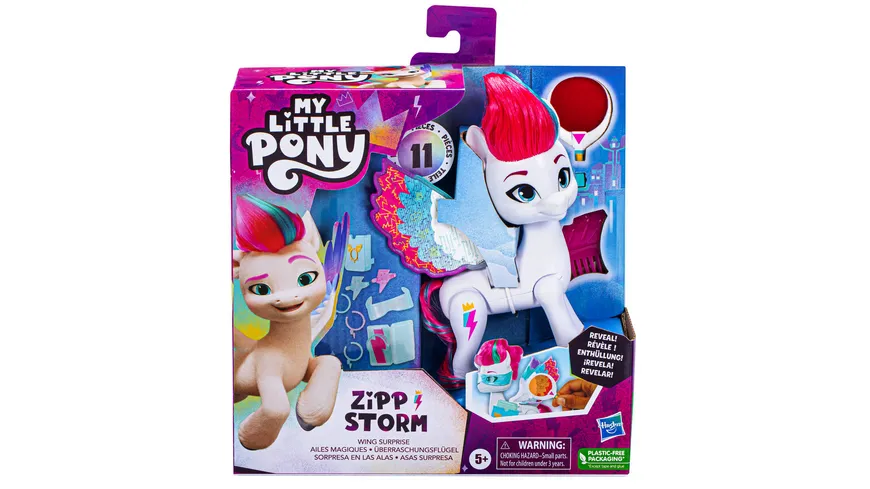 Hasbro - My Little Pony Überraschungsflügel, 1 Stück, sortiert