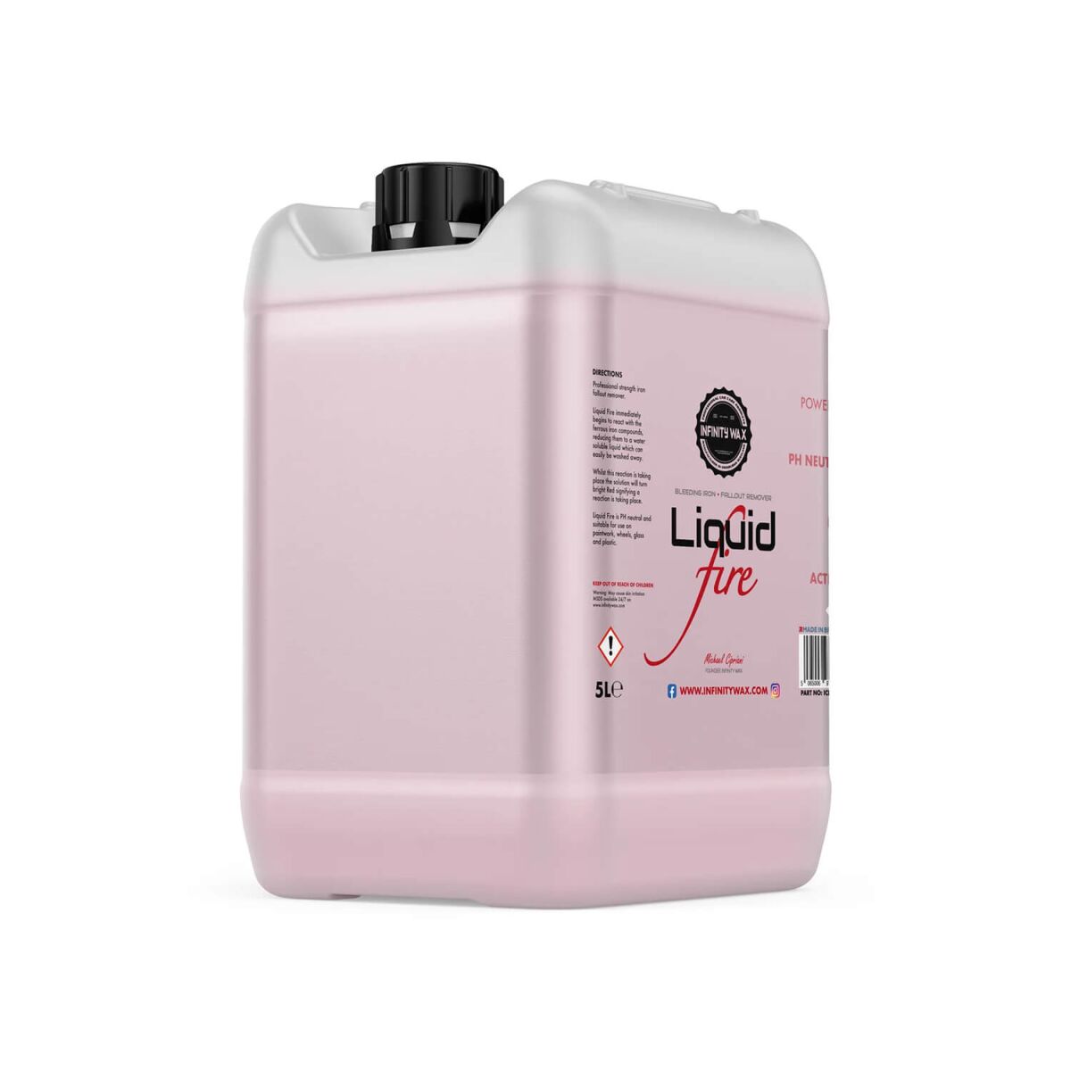 Infinity Wax Liquid Fire Flugrostentferner 5L