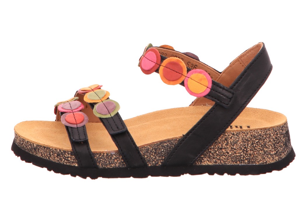 THINK Klassische Sandalen schwarz