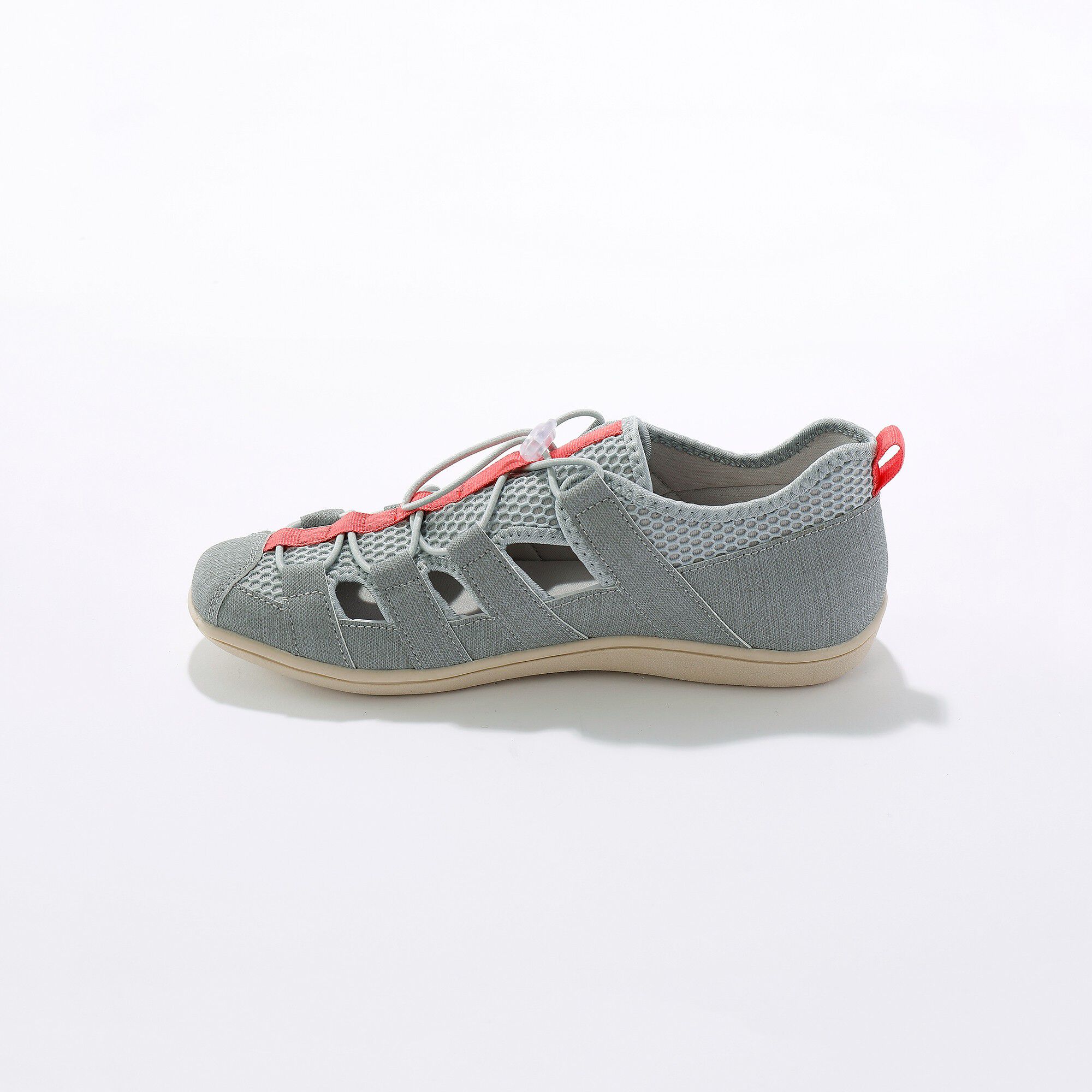 Sneakers ajourées à lacets élastiqués
