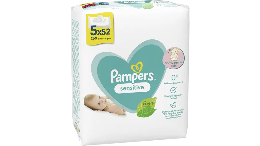 Pampers Feuchttücher Sensitive