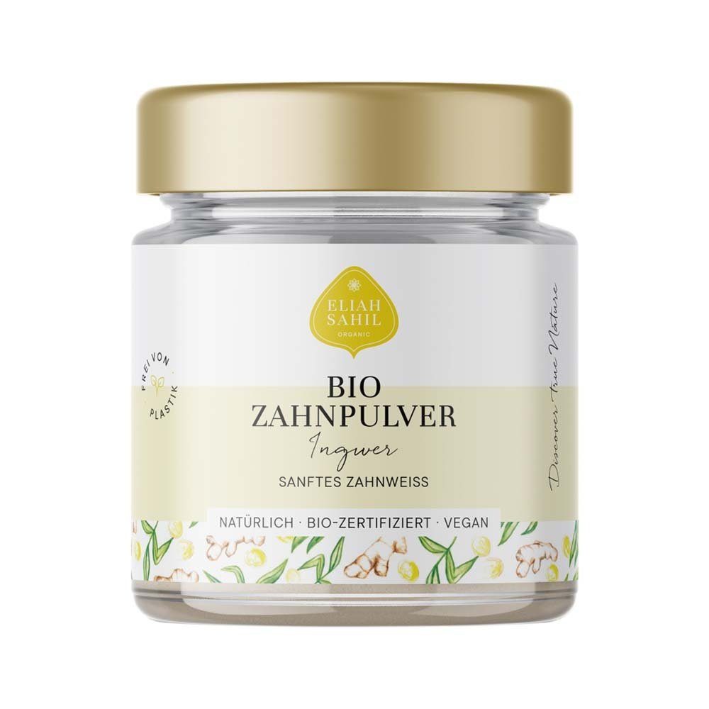 Eliah Sahil Zahnpasta Zahnpulver - Ingwer 45g