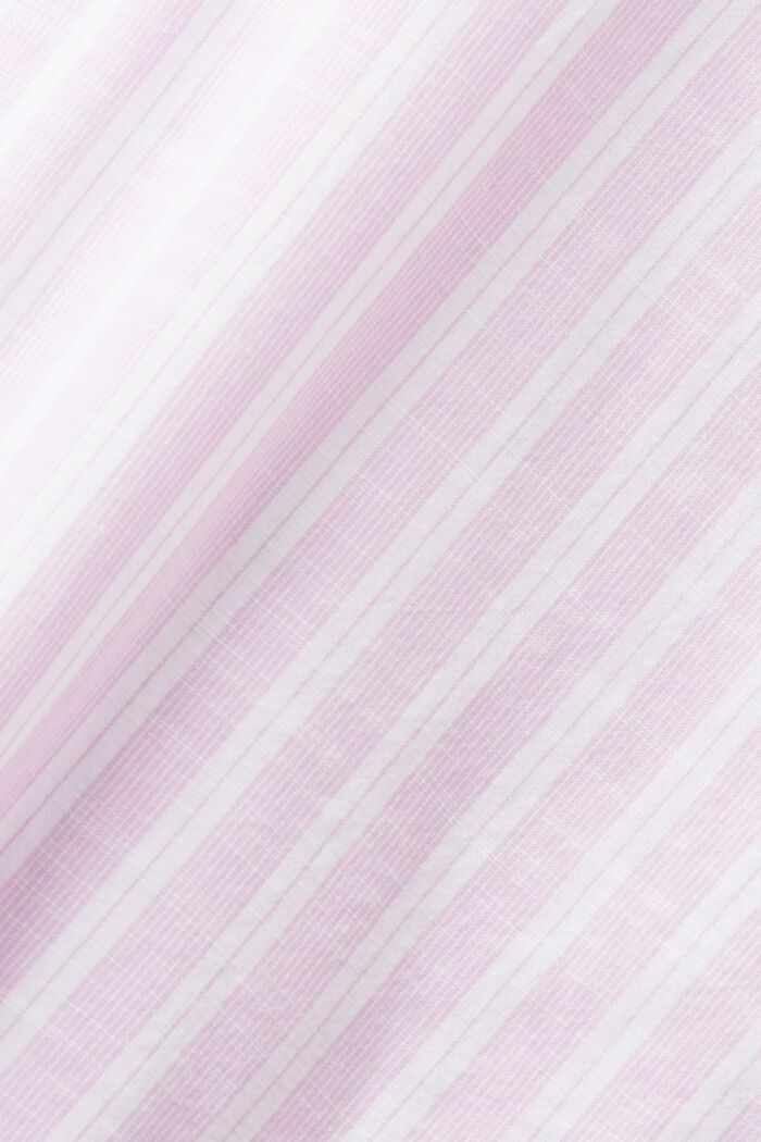 Gestreifte Baumwollbluse