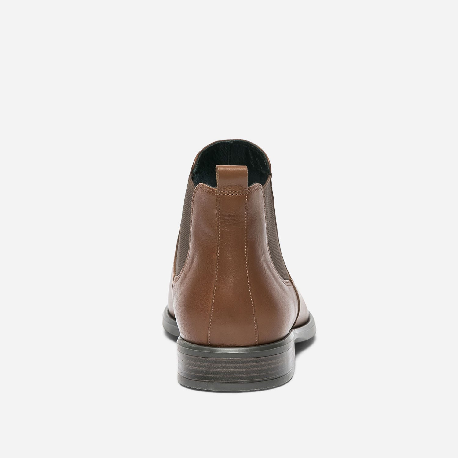 Chelsea boots ERAM FLEX cognac en cuir éco-conçu