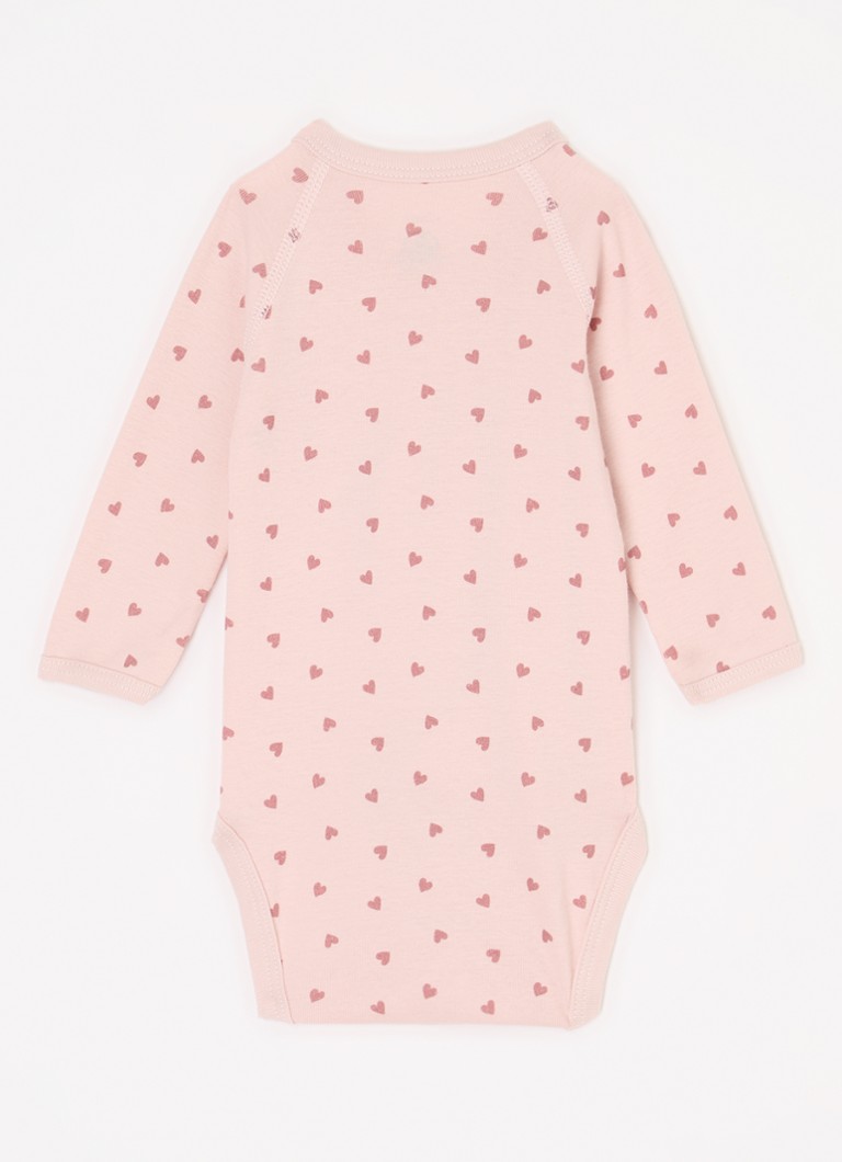 Petit Bateau Romper painatuksella 3-pakkauksessa