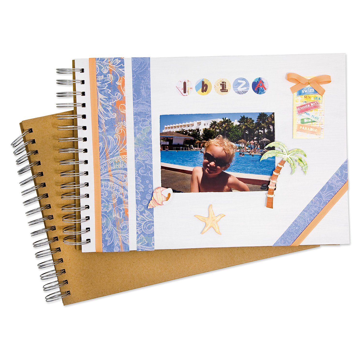 Pappalbum, mit Sichtfenster, 30 x 21 cm, 25 Blatt