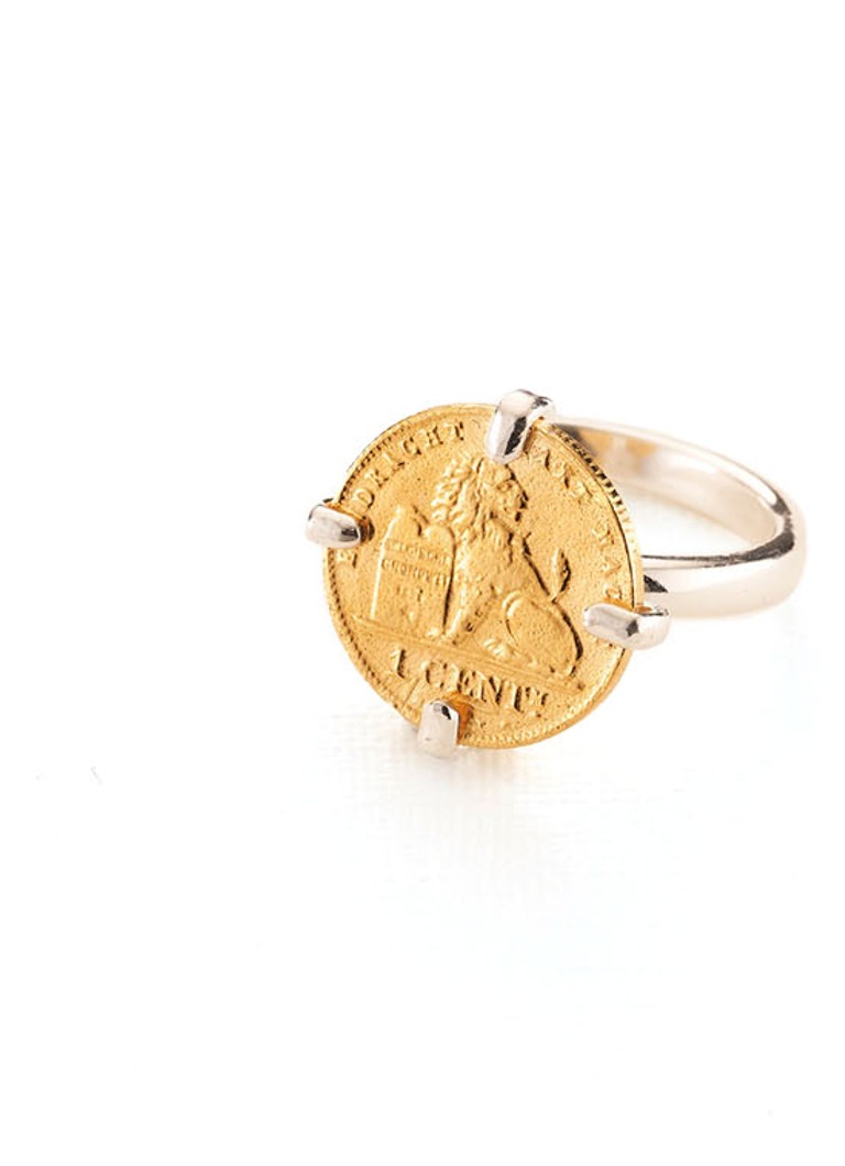 Wouters & Hendrix Two-tone sterling silver ring
