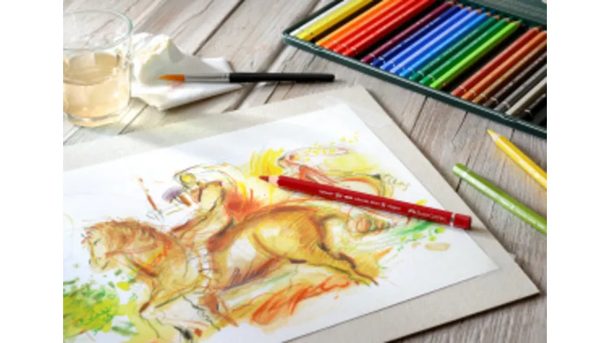 FABER-CASTELL Aquarellstifte A. Duerer 24er-Metalletui