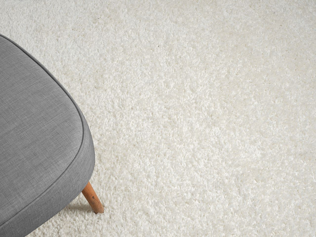 MyFlair Teppich Elodie, 200cm x 290cm, Farbe Weiß, rechteckig, Florhöhe 37mm
