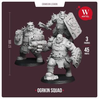 Ogrkin Squad of Crimson Legion (3)