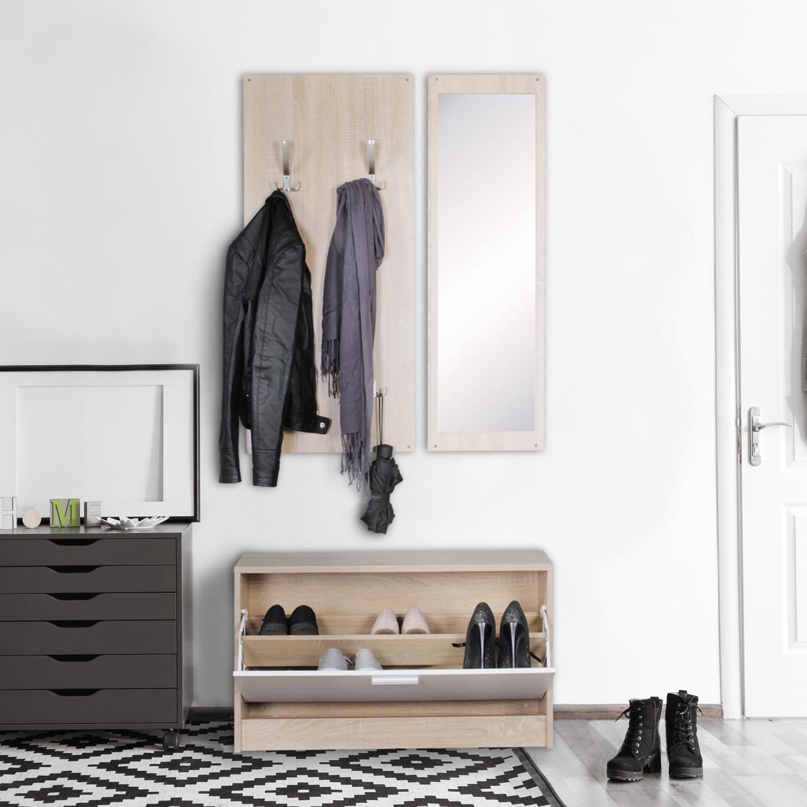 Wohnling Wand-Garderobe JANA sonoma