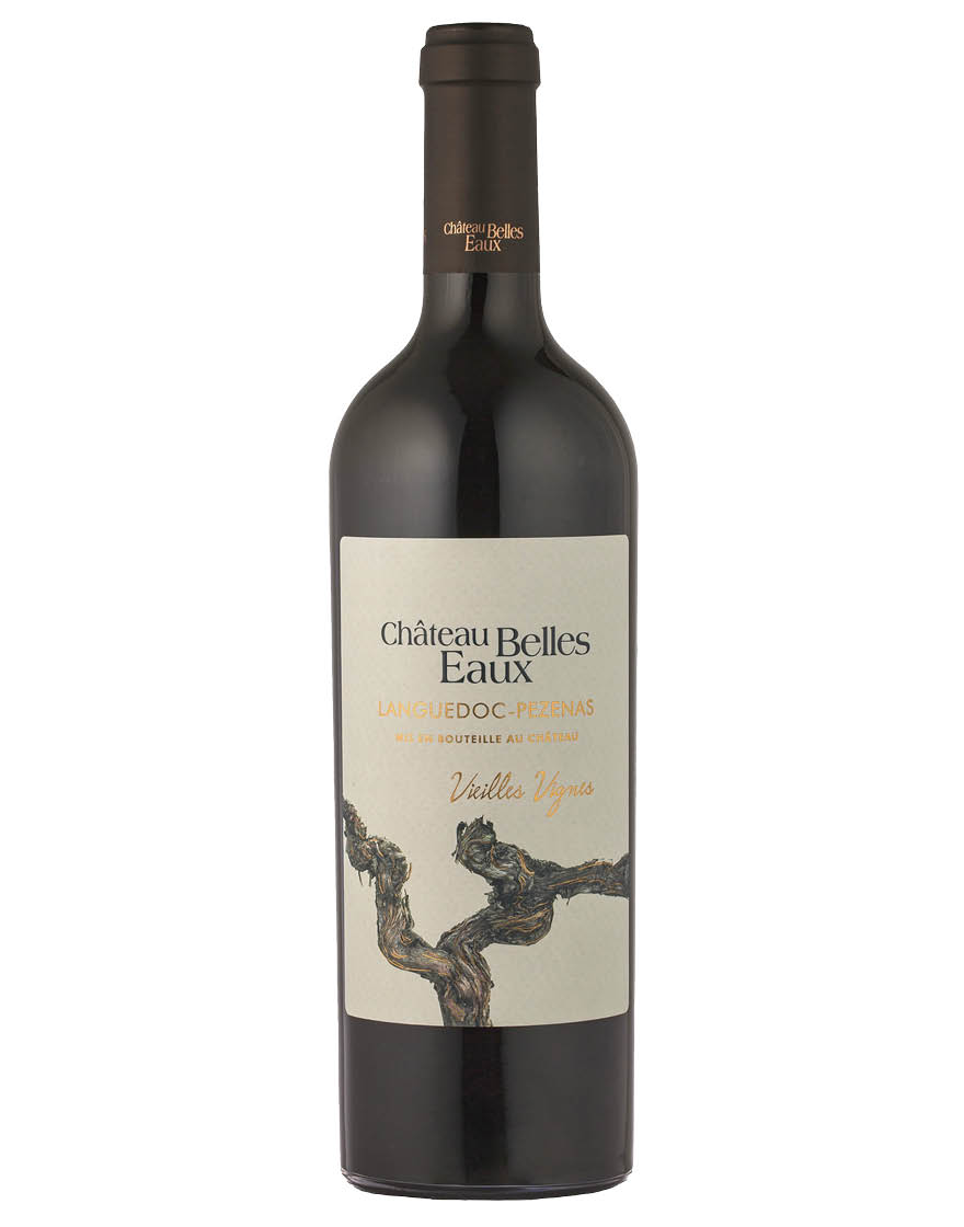 Languedoc-Pézenas AOC Rouge Vielles Vignes 2020 Château Belles Eaux 0,75 ℓ