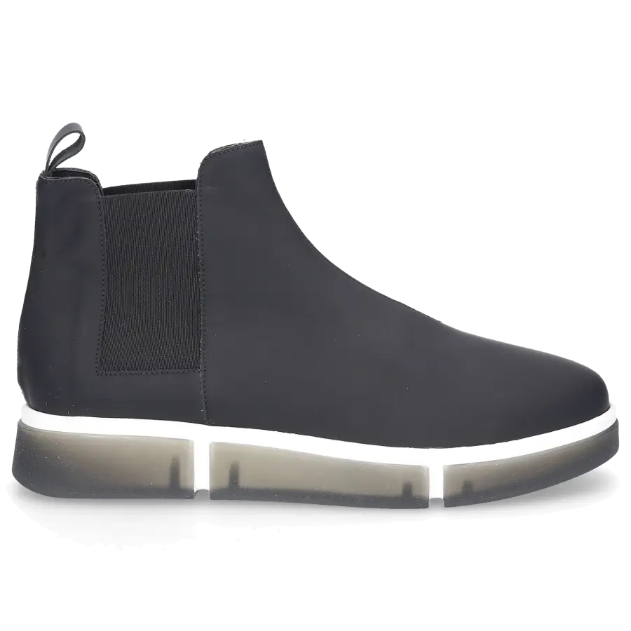 V Design - Chelsea Boots BEATLES GUMMY Gummiert - schwarz