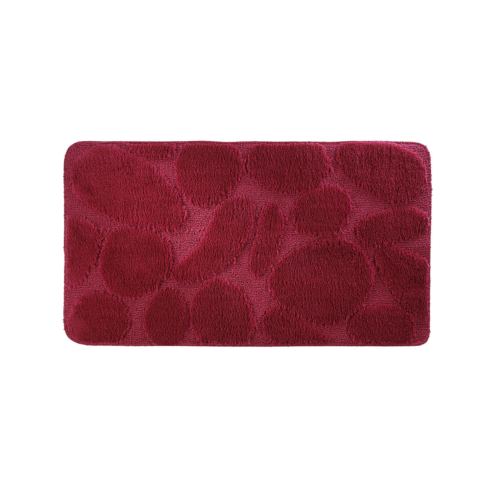 Tapis de bain motif galets