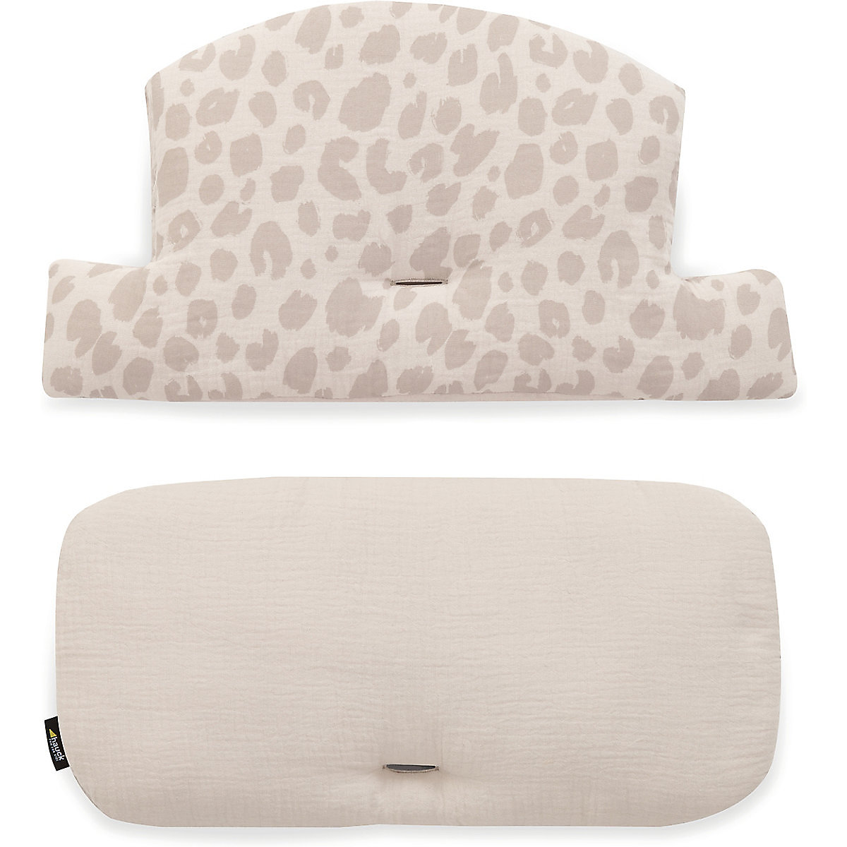 Sitzauflage Alpha Highchair Pad Select, Musselin Leo Natural
