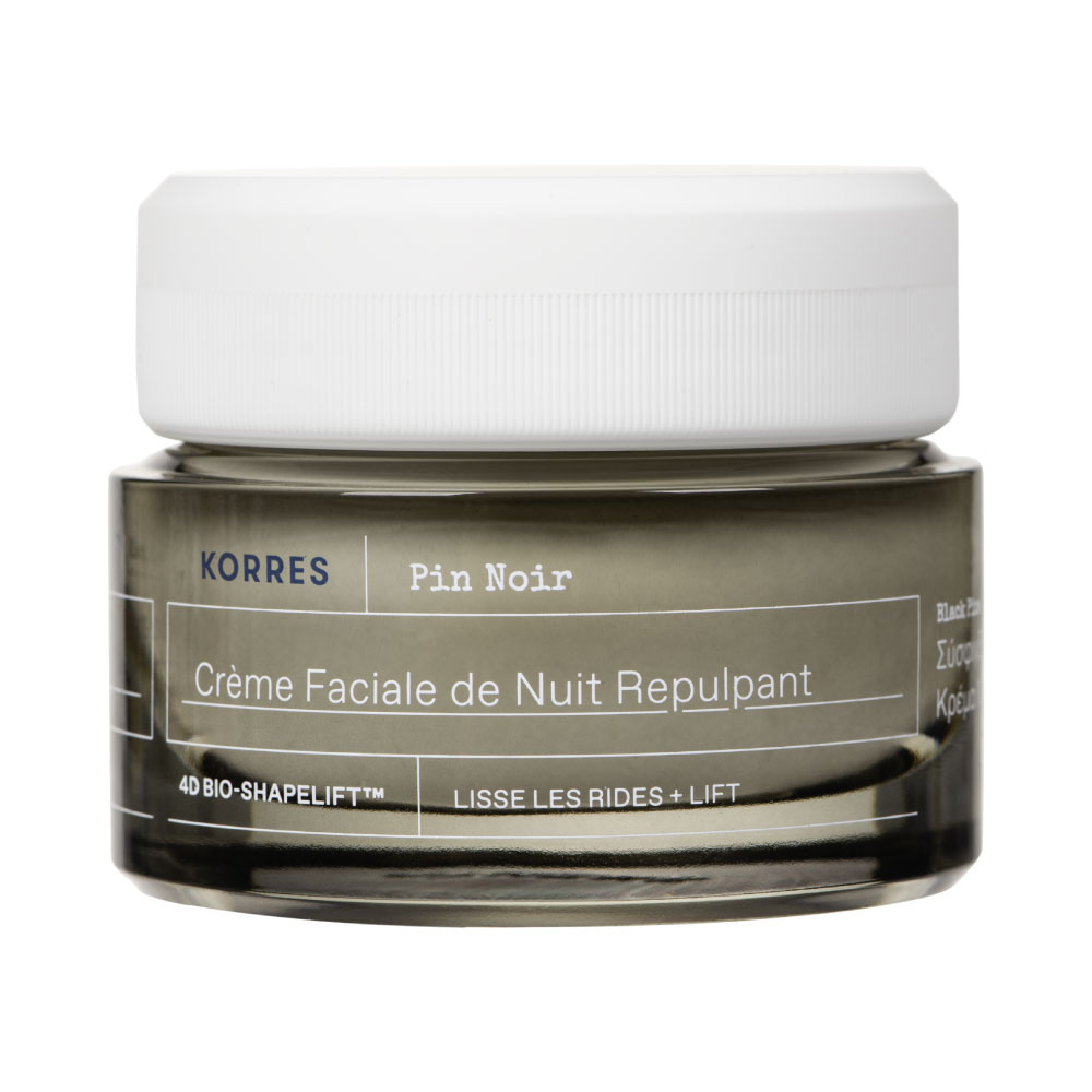 korres Crème Nuit Rebond Raffermissante Pin Noir Anti-âge global